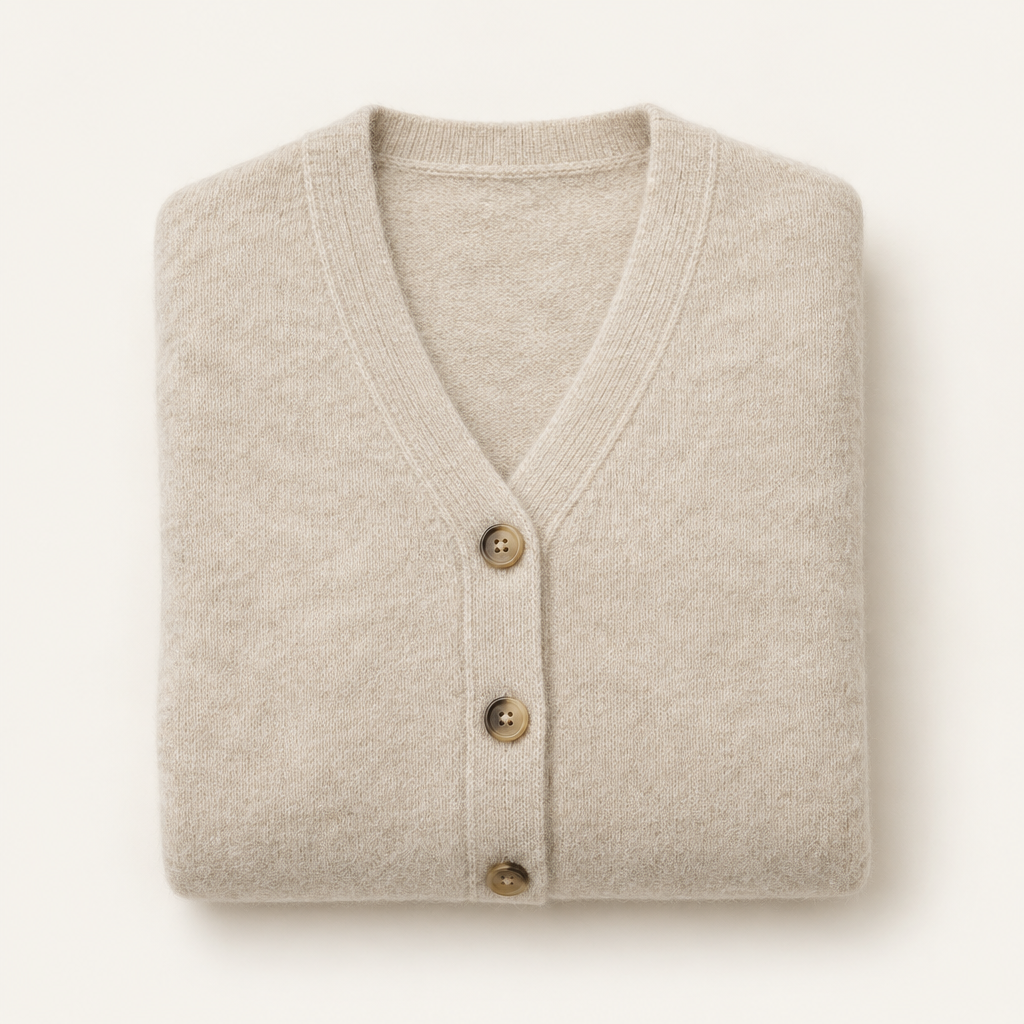 Cashmere-Blend Cardigan