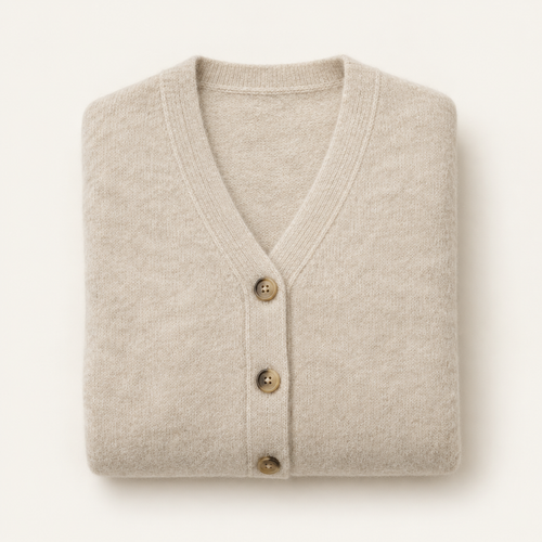 Cashmere-Blend Cardigan